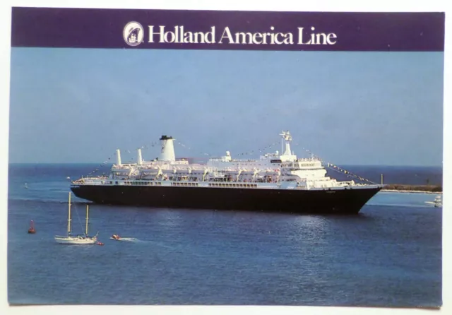 ms Noordam & Nieuw Amsterdam . Holland America Line Cruise Ship Ocean HAL Boat