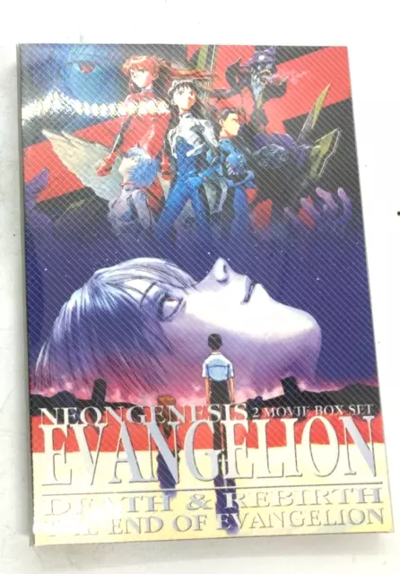 Neon Genesis Evangelion Death & Rebirth The End Of Evangelion 2 Movie Box Set