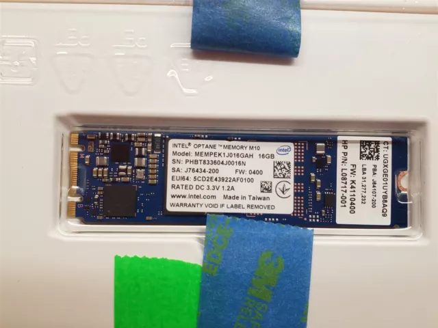 ⭐️⭐️⭐️⭐️⭐️ Intel Optane Memory M10 16GB SSD Solid State Drive MEMPEK1J016GAH
