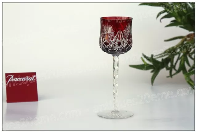 Verre à vin du Rhin en cristal de Baccarat modèle R39 - Roemer glass
