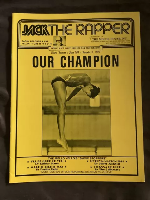 JACK THE RAPPER Publication * Volume Fourteen * Issue 709 * November 8, 1989