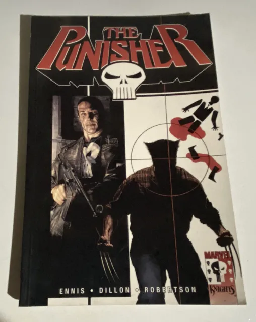 MARVEL KNIGHTS THE PUNISHER Vol. 3 TPB Punisher Vs. Wolverine by Garth Ennis