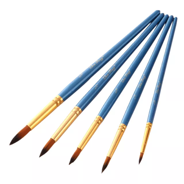 Paint Brushes Copper Pipe Interface Sturdy Nylon Hair Brushes Nylon Hair
