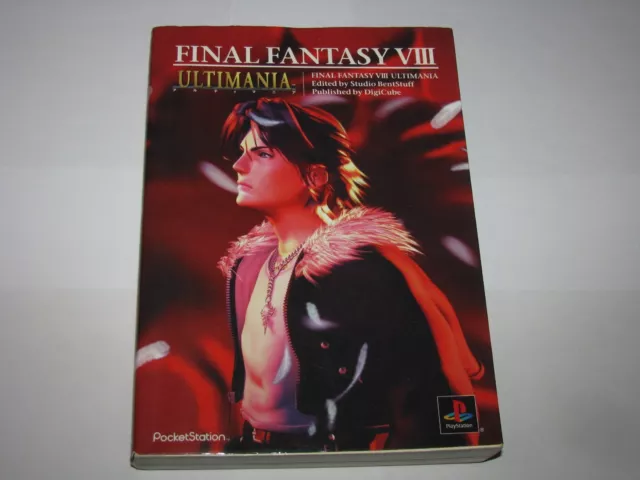 Final Fantasy VIII 8 PS1 Ultimania Guide Book Digicube Japan import US Seller