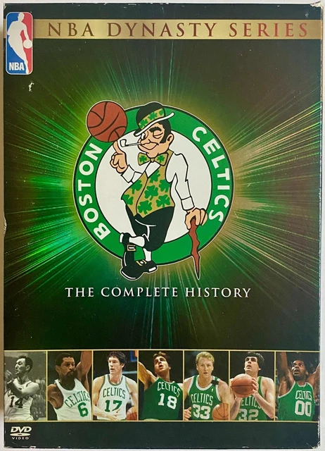 BOSTON CELTICS - The Complete History (5-Disc DVD Set) NBA Dynasty