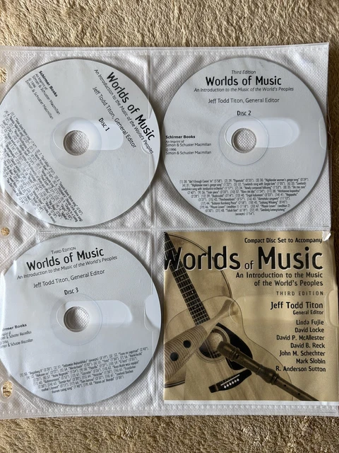 WORLDS OF MUSIC: An Introduction to the Music of the World's Peoples ...