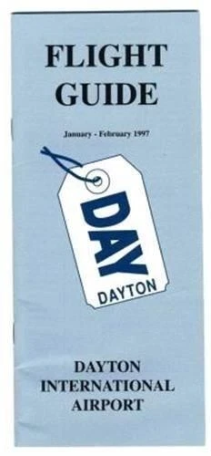 Dayton Ohio International Airport Flight Guide 1997