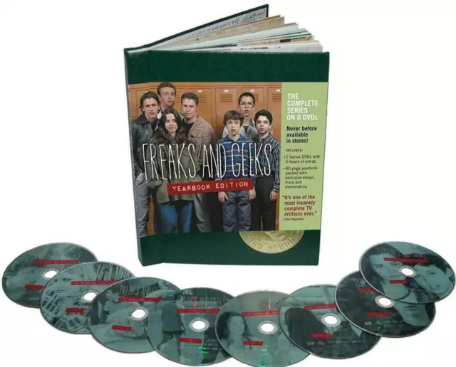 FREAKS AND GEEKS: Complete Series RARE Yearbook Edition NEW Out of Print DVD Set