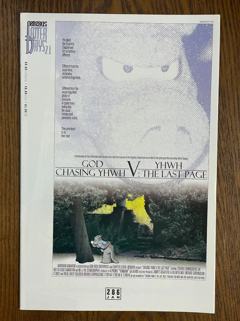 Cerebus The Aardvark #286 Aardvark-Vanaheim Comics 1977 VF/NM Dave Sim 2001