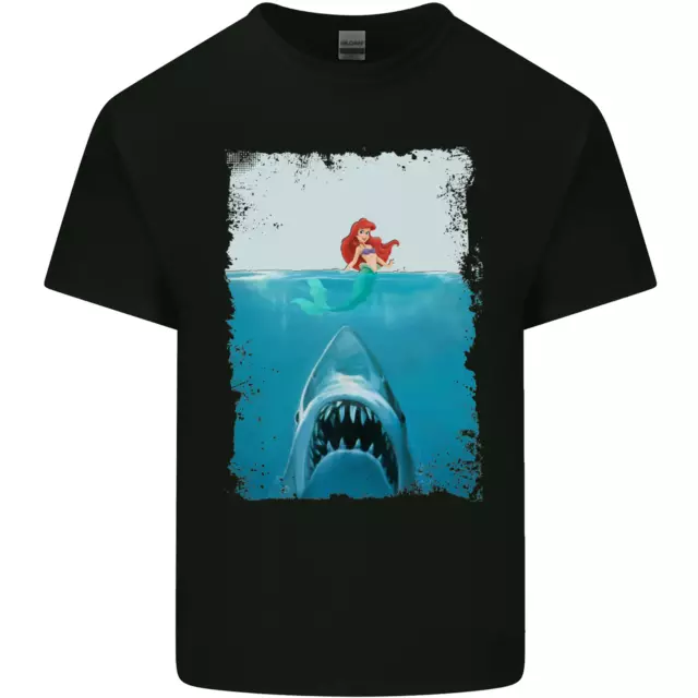 Funny Shark Parody Scuba Diving Fishing Kids T-Shirt Childrens
