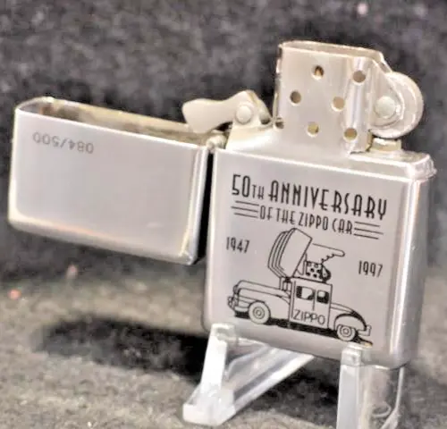 zippo lighter 50th ANNIVERSARY OF ZIPPO CAR limited to 500 pieces worldwide