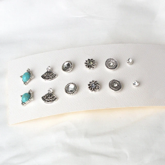 1 Pezzo Espansore Orecchio Acrilico Nero A Spirale Taper Di - Foto 9