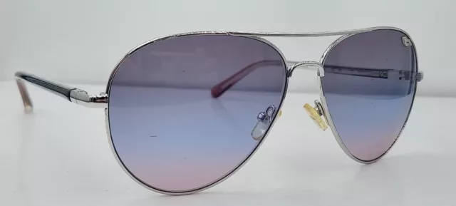 Diane Von Furstenberg Katrina Silver Pilot Metal Sunglasses FRAMES ONLY