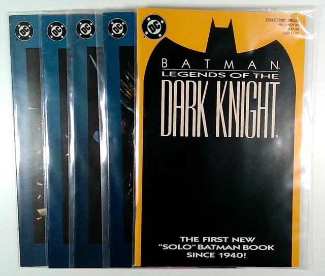 Batman: Legends of the Dark Knight Comics (Lot of 5) NM, NM-