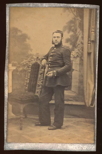 CDV - Deutscher Soldat - frühe 1860er