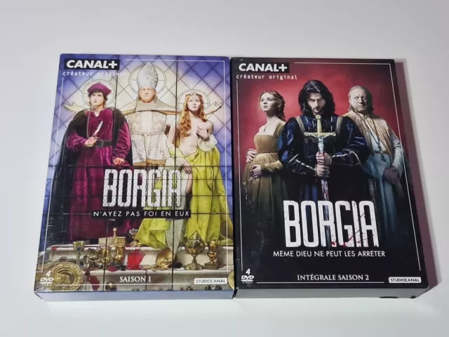 Coffrets 4 DVD (X2) " Borgia " Saison 1 & Saison 2