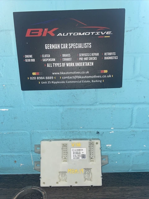 GENUINE MERCEDES BENZ Gle W166 Sam Control Unit Module Rear A1669004519 ...
