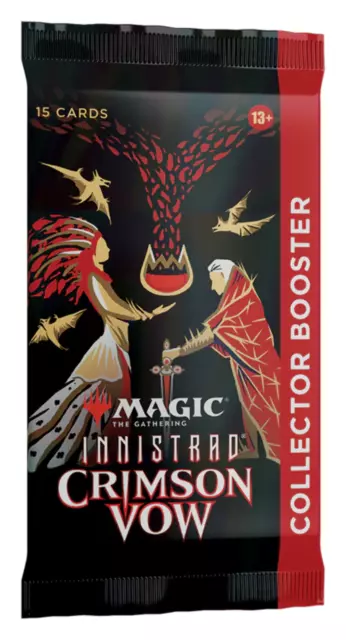 Magic the Gathering: Innistrad Crimson Vow - Collector Booster Pack (15 Cards)