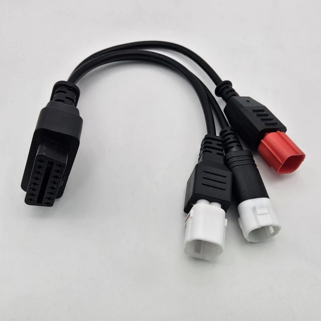 Fits for Yamaha 3 4 6 Pin OBD2 Diagnostic Cable OBD Fault Code Reader