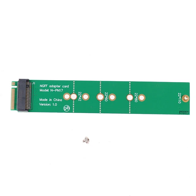 Adattatore Mini PCI-E a M.2 M Key Convertitore Mini PCIExpress a NVME SSD