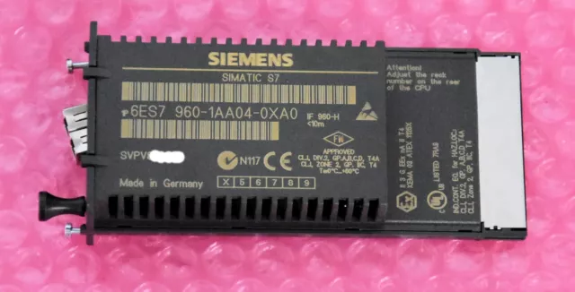 Siemens Simatic S7-400H / 6ES7960-1AA04-0XA0 / synchronization module V4 / E:04