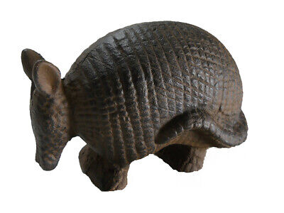 Cast iron Armadillo Door stop southwestern decor country old new vintage antique