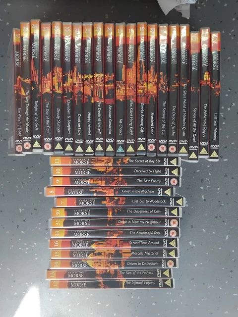 INSPECTOR MORSE THE Complete Collection DVD Box Set 1-32 £14.00