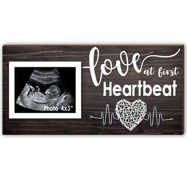 New Mom Gifts - Pregnancy Announcements Baby Ultrasound Picture Frame