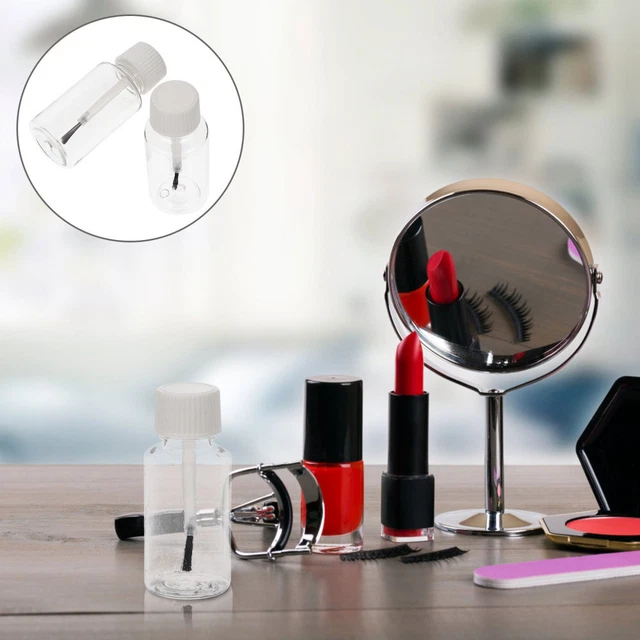 8 Pcs Weiß Das Haustier Leere Nagellackflasche Nagellackflaschen