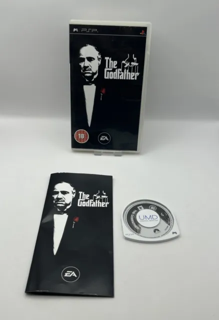 The Godfather PSP PlayStation Portable Sony Game UMD Complete Manual CIB VGC