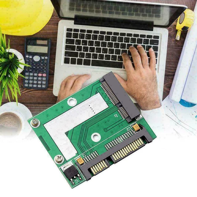 MINI PCIE MSATA SSD TO 2.5'' SATA 6.0GPS Adapter Converter Board - Module