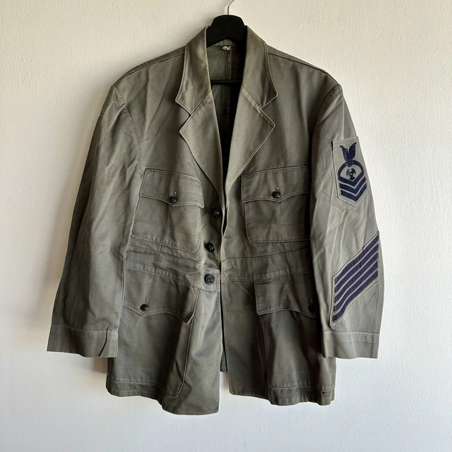 WWII NAVY CHIEF Uniform Named S Star Recipient USS Langley £306.72