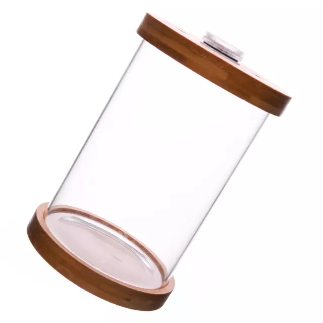 1pc Glass Fish Bowl with Lid Fish Tank Bowl Glass Half Gallon Aquarium Starter