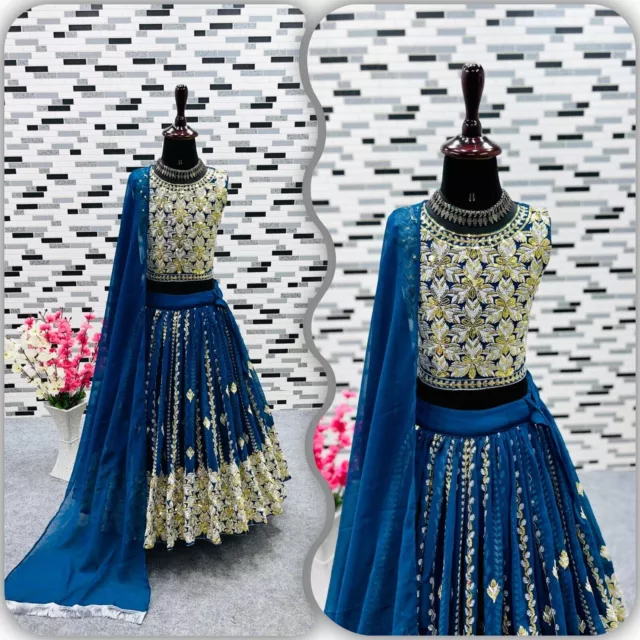 pakistani indian kids dress Lehenga -Choli With Dupatta In New Fancy Style