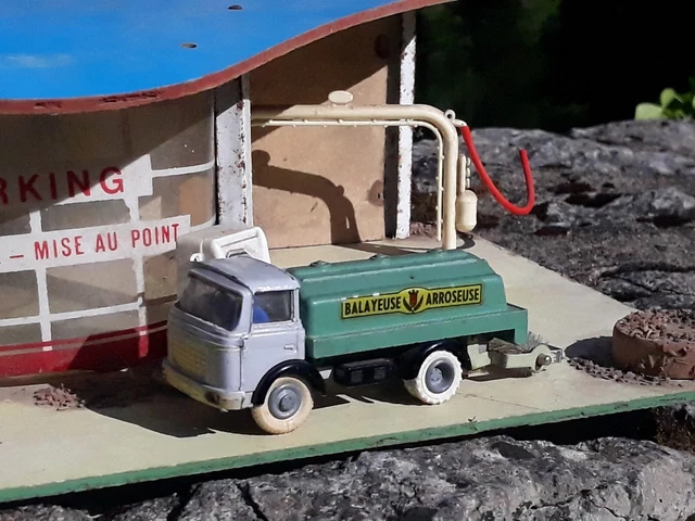 France Jouet FJ Berliet GAK Balayeuse Municipale – Miniature 1/50 – Zamac