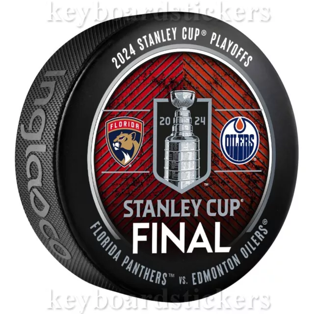 2024 NHL STANLEY Cup Final Dueling Puck Florida Panthers vs Edmonton