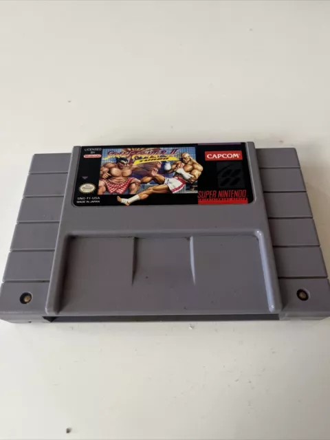 STREET FIGHTER II 2 Turbo (Super Nintendo, 1992) SNES Authentic $21.99 ...