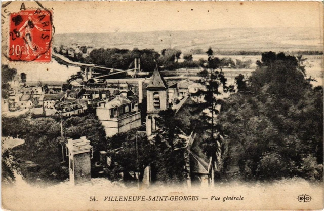 CPA AK Villeneuve St.Georges Vue Generale FRANCE (1282826)