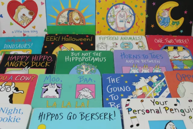 Lot of 8 Sandra Boynton Board Books for Children's/ Kids/ Toddler *Random Mix*