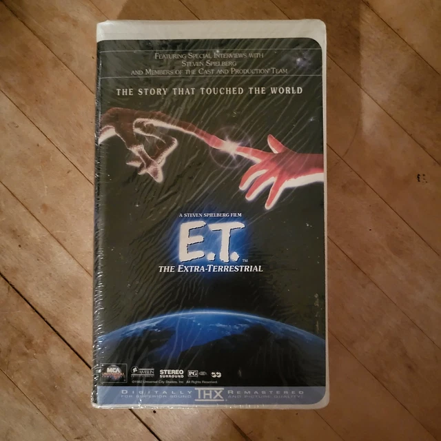 E T The Extra Terrestrial Movie Vhs Video Tape Clamshell My XXX Hot Girl