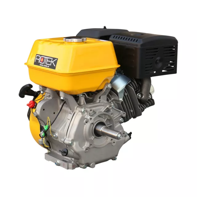 Benzinmotor 4-Takt 11 PS Benzin Motor zylindrische zöllige Welle 8 kW  E-Start