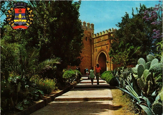 CPM AK MAROC Le Chellah et Armoiries de RABAT (342810)
