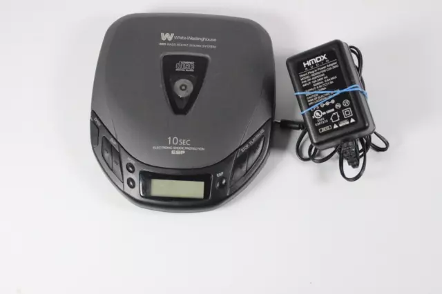 White-Westinghouse Esp 10Sec Sports Portable Cd Player Wdm-63015