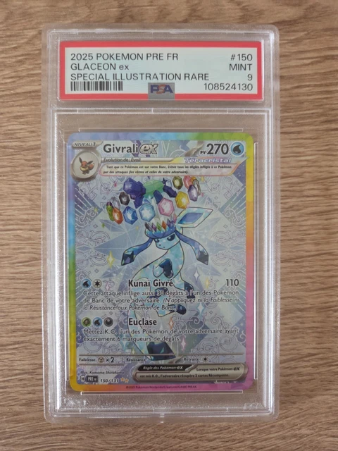 Carte Pokémon Givrali Ex 150/131 – Alternative – Évolution Prismatique EV8.5 FR