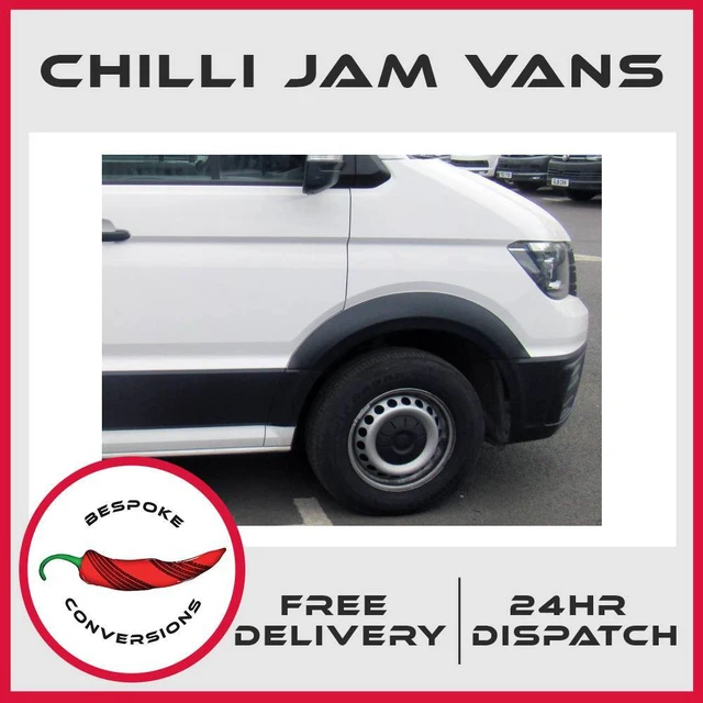 VW CRAFTER / Man Tge Van Wheel Arch Covers (2017 ) Front And Rear (4