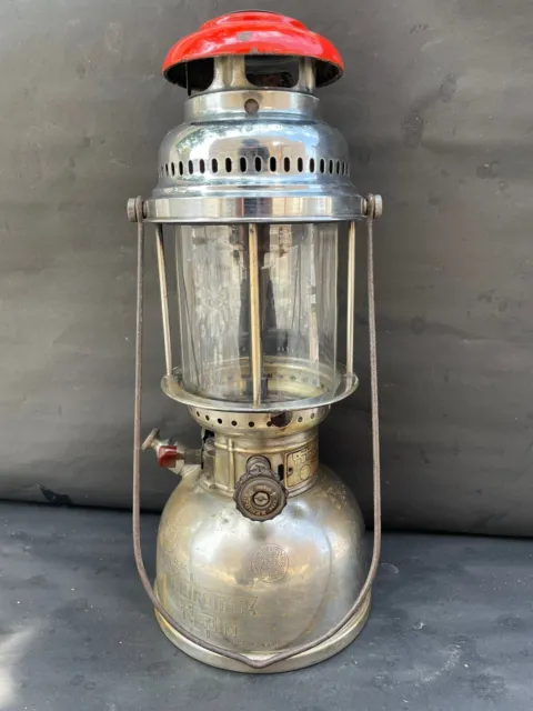 Alt Vintage Petromax Schnell Kerosene Pressure Laterne Lampe, Made IN Germany