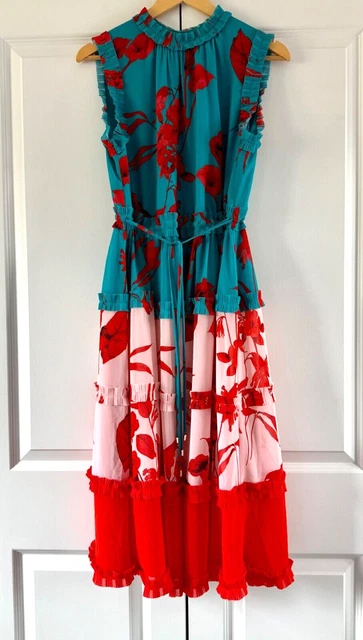 Camelis fantasia tiered midi dress deals