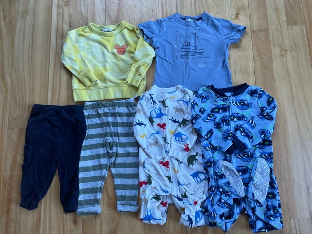 12 - 24 Months Baby Boy Toddler Clothes GAP Janie And Jack Old Navy Lot DISNEY