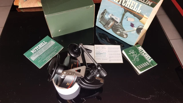 PÊCHE : Moulinet MITCHELL 321 (gaucher), FARIO F100B, roddy