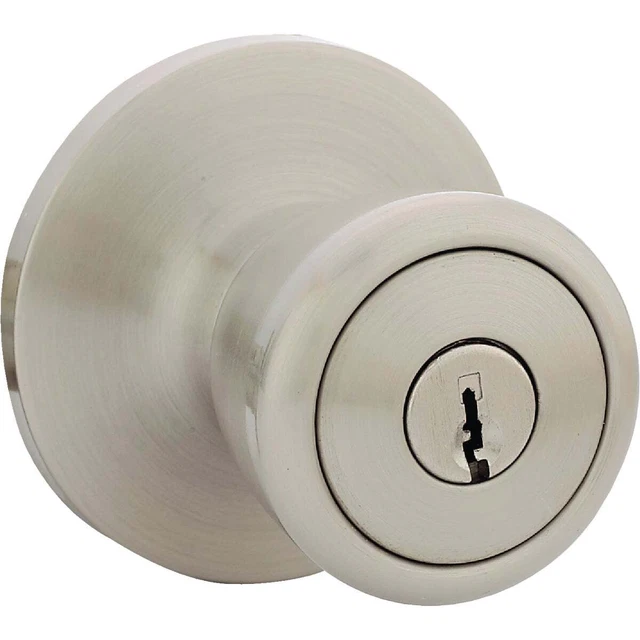 Steel Pro Brushed Nickel Entry Door Knob TRX200B Pack of 24 Steel Pro 5762BN-ET